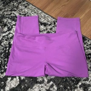 Under Armour Purple Capri Leggings